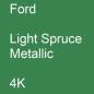 Preview: Ford, Light Spruce Metallic, 4K.